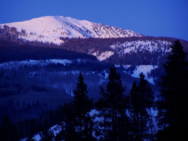 winter mountains