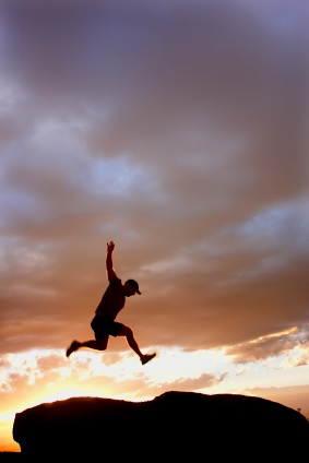 boulder jump