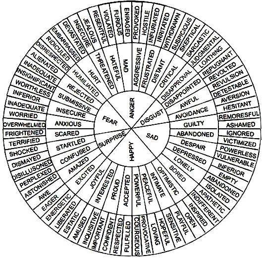 ekman emotion wheel best