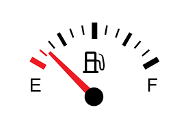 empty gas gauge