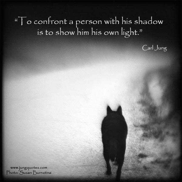 jung quote shadow confront