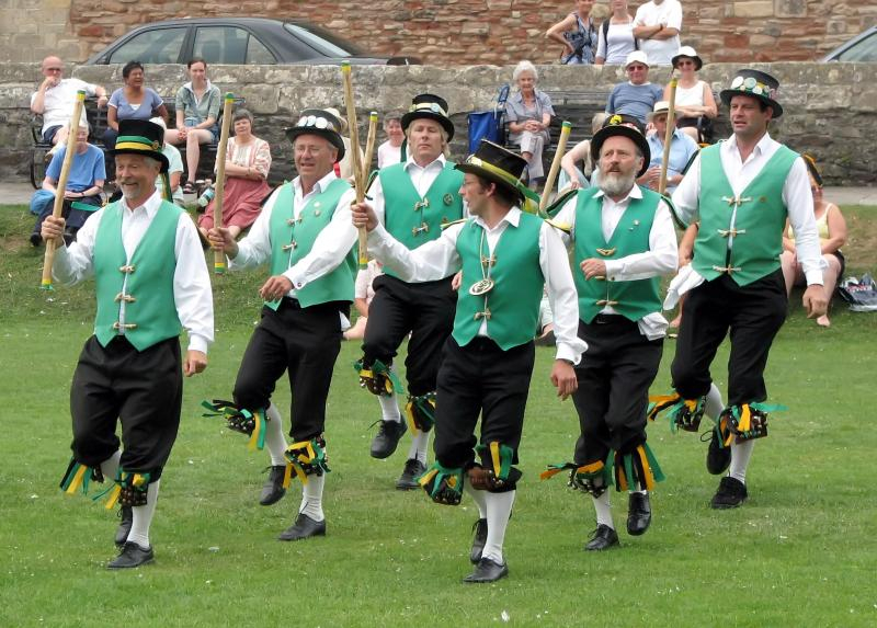 morris dancing at wells arp