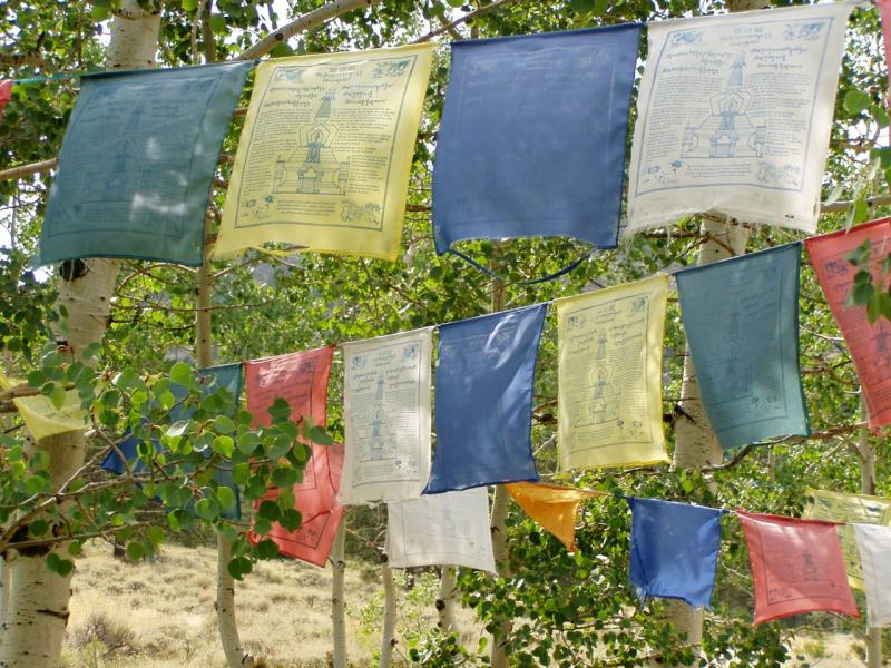 Prayer Flags, Shambhala Mountain Center, Colorado