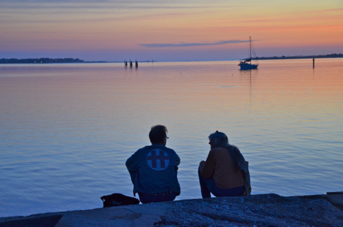 sunset conversation