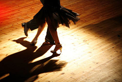 teach ballroom dancing